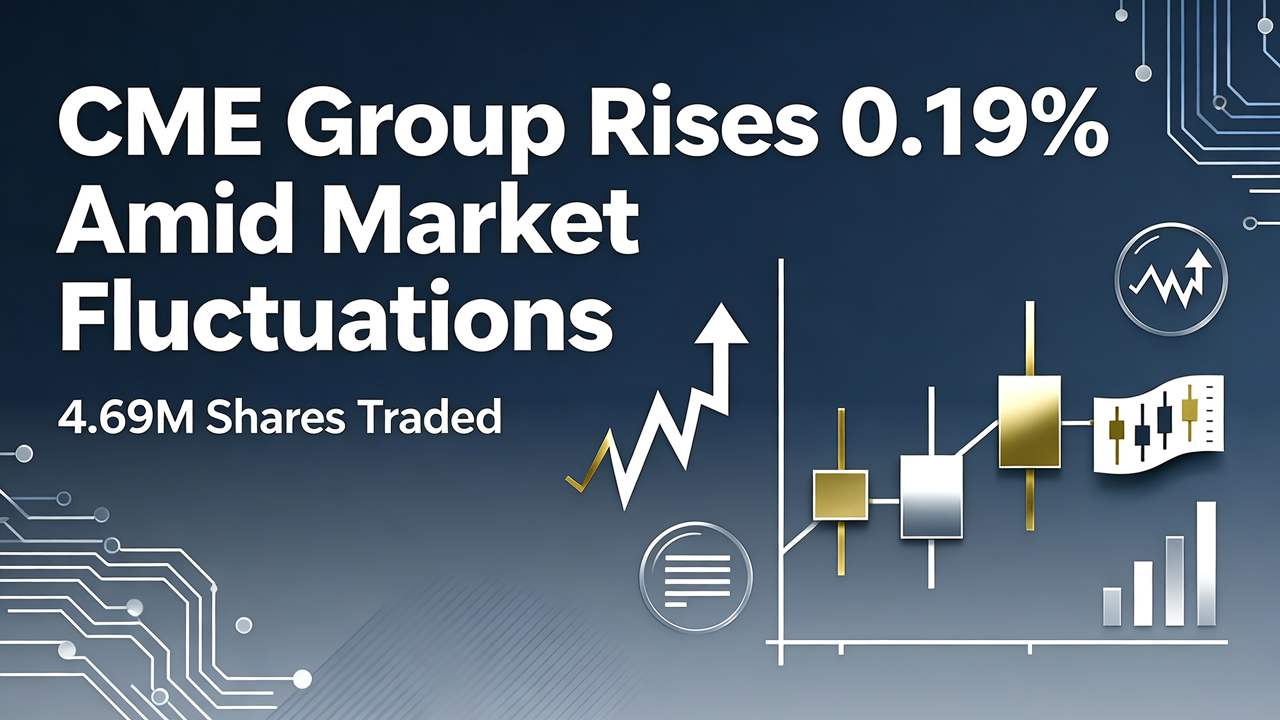 CME Group Rises 0.19% Amid Market Fluctuations with 4.69M Shares Traded