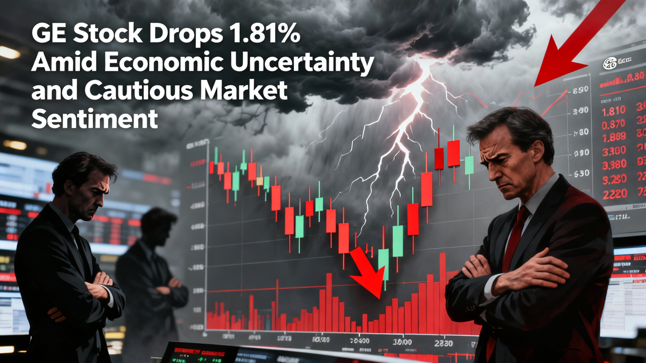 GE Stock Drops 1.81% Amid Economic Uncertainty and Cautious Market Sentiment