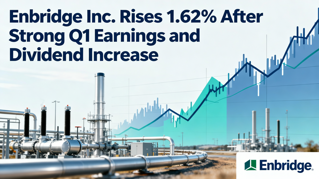 Enbridge Inc. Rises 1.62% After Strong Q1 Earnings and Dividend Increase
