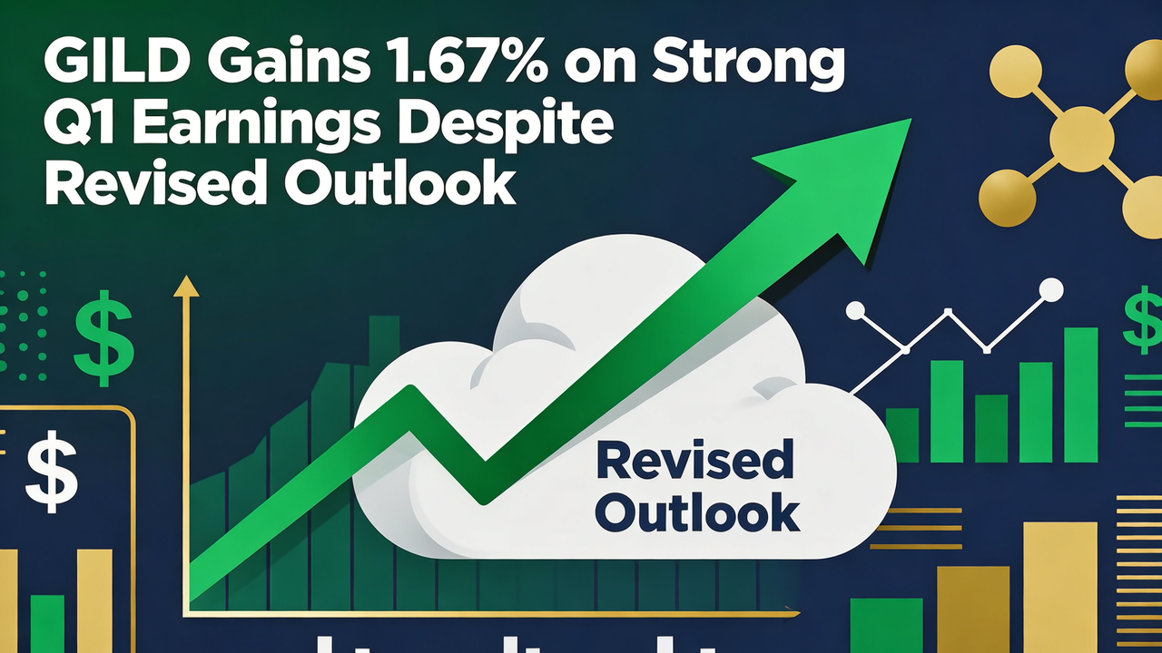 GILD Gains 1.67% on Strong Q1 Earnings Despite Revised Outlook