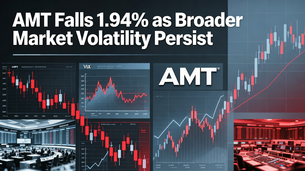 AMT Falls 1.94% as Broader Market Volatility Persists