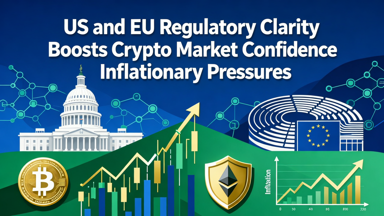 US and EU Regulatory Clarity Boosts Crypto Market Confidence Amidst Inflationary Pressures