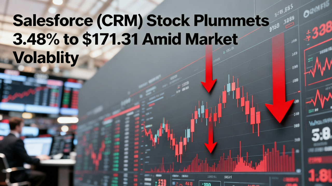 Salesforce (CRM) Stock Plummets 3.48% to $171.31 Amid Market Volatility