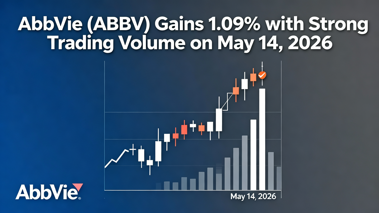 AbbVie (ABBV) Gains 1.09% with Strong Trading Volume on May 14, 2026