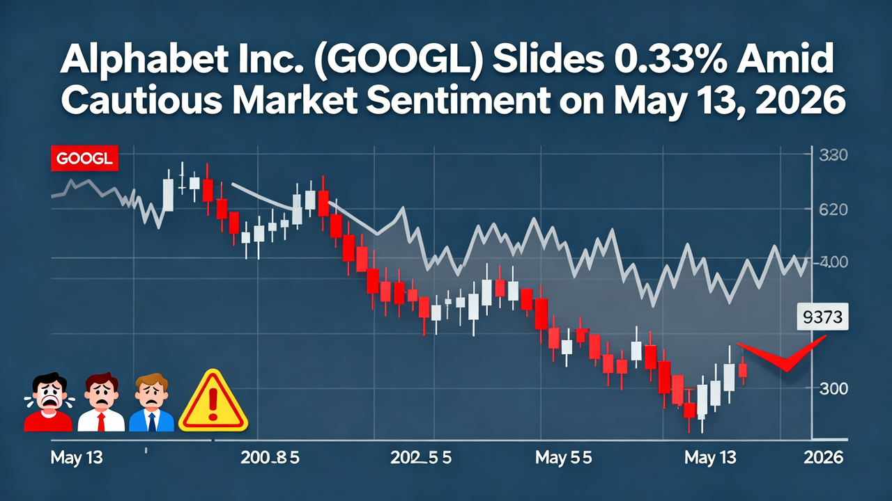 Alphabet Inc. (GOOGL) Slides 0.33% Amid Cautious Market Sentiment on May 13, 2026