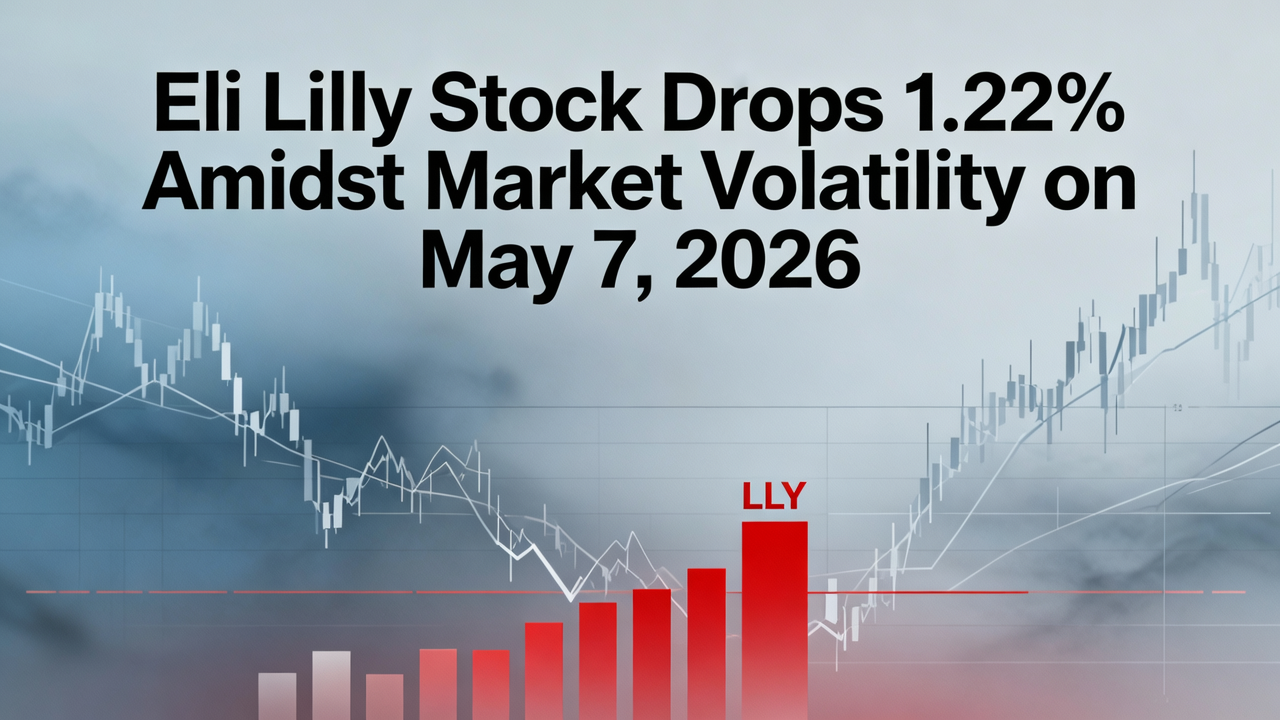 Eli Lilly Stock Drops 1.22% Amidst Market Volatility on May 7, 2026