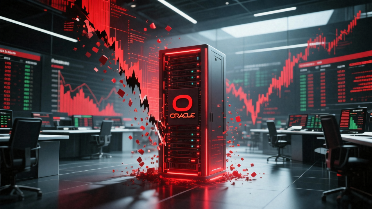 Oracle Stock Plummets 3.29% Amid Market Shift to Value Investments