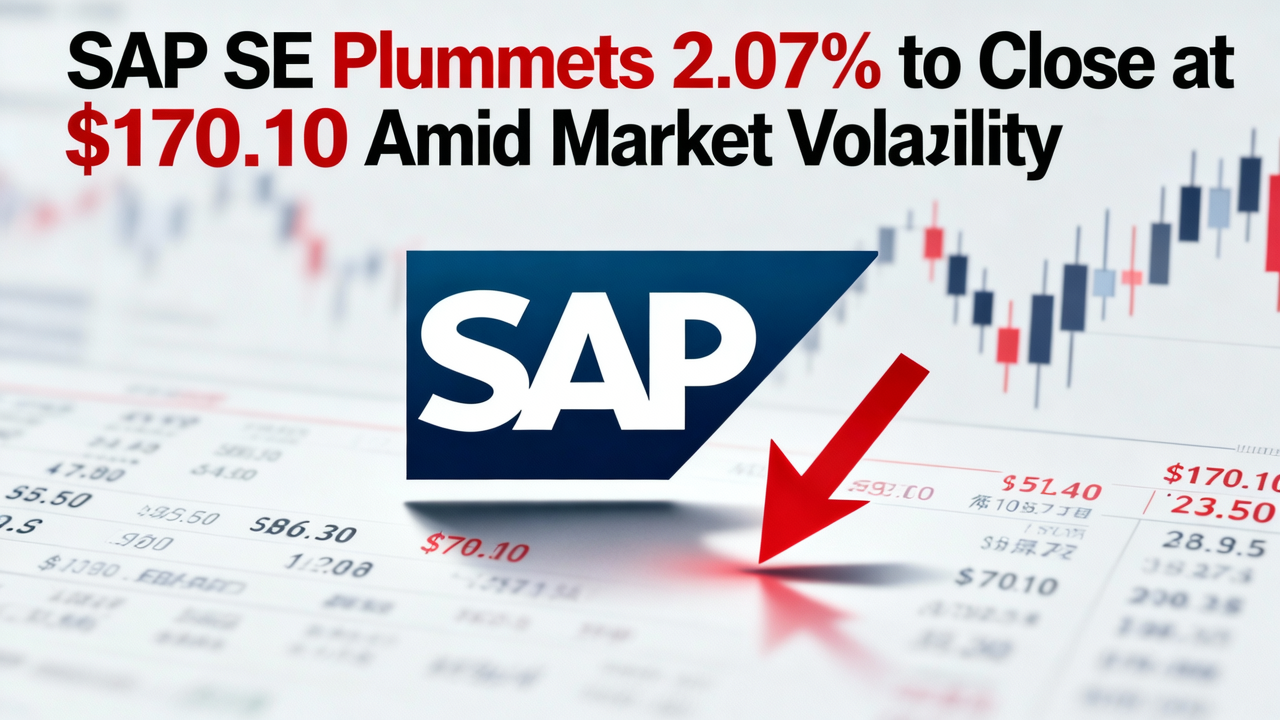 SAP SE Plummets 2.07% to Close at $170.10 Amid Market Volatility