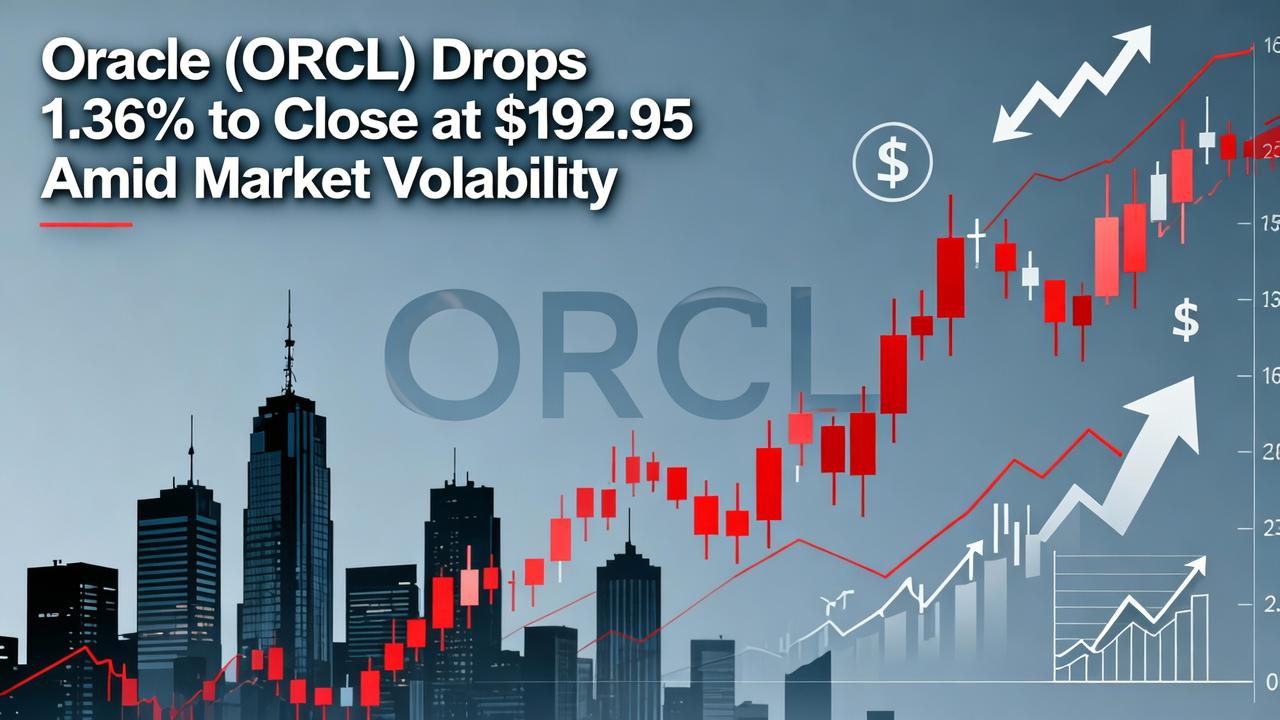 Oracle (ORCL) Drops 1.36% to Close at $192.95 Amid Market Volatility