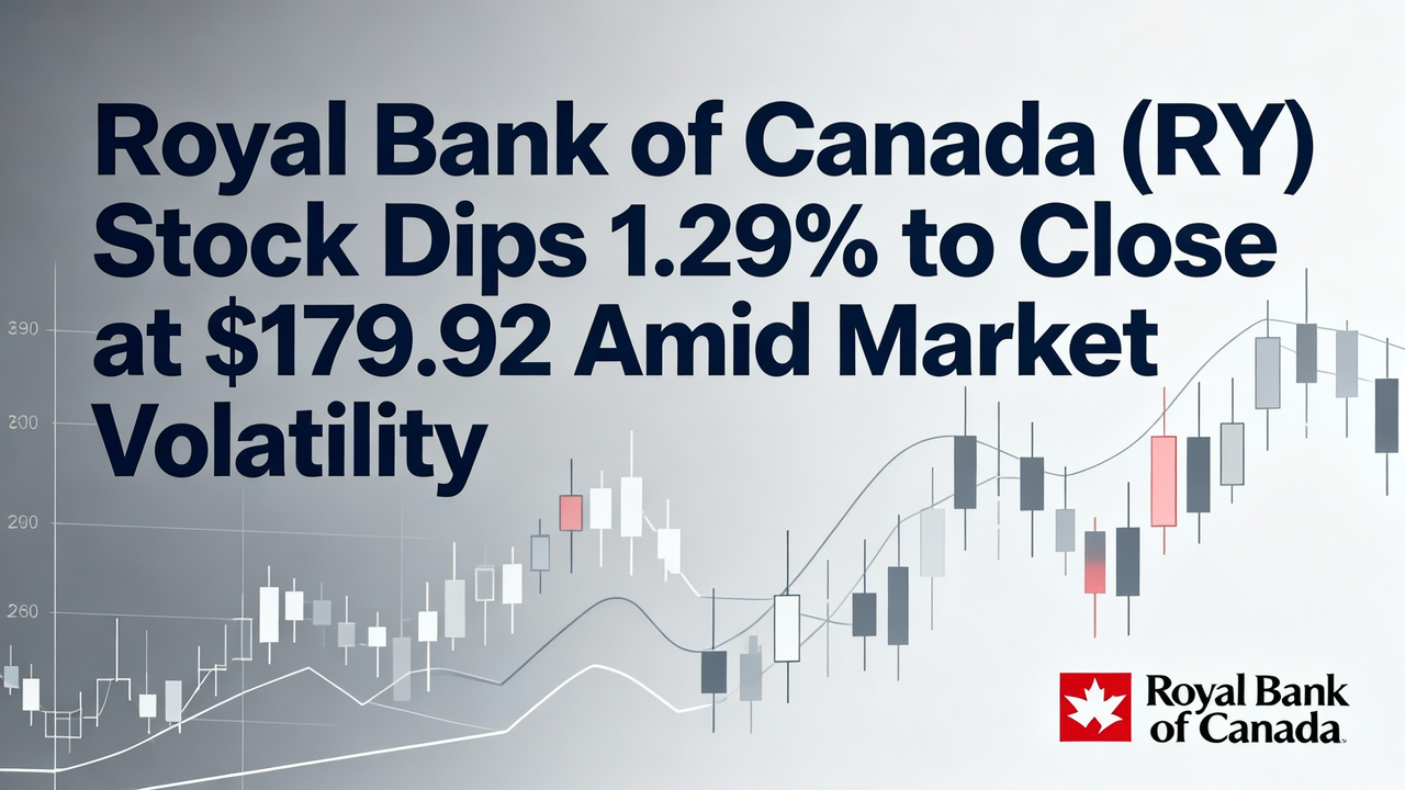 Royal Bank of Canada (RY) Stock Dips 1.29% to Close at $179.92 Amid Market Volatility