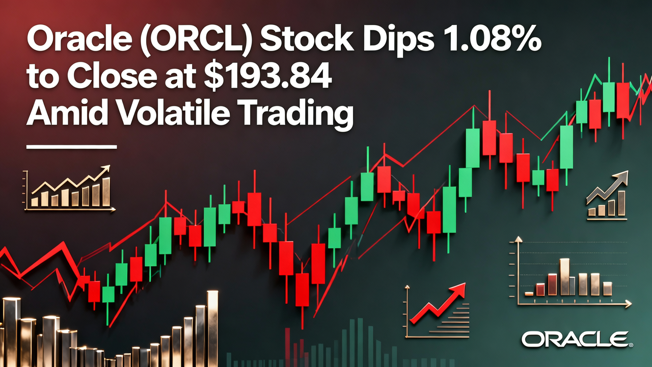 Oracle (ORCL) Stock Dips 1.08% to Close at $193.84 Amid Volatile Trading