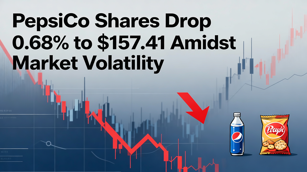 PepsiCo Shares Drop 0.68% to $157.41 Amidst Market Volatility
