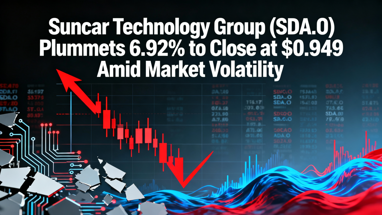 Suncar Technology Group (SDA.O) Plummets 6.92% to Close at $0.949 Amid Market Volatility