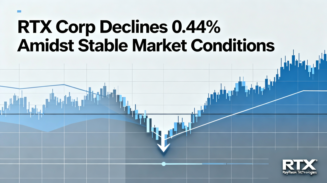 RTX Corp Declines 0.44% Amidst Stable Market Conditions