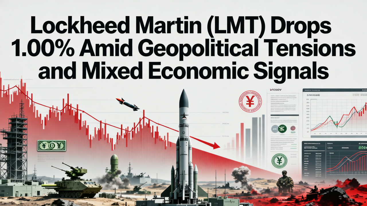 Lockheed Martin (LMT) Drops 1.00% Amid Geopolitical Tensions and Mixed Economic Signals