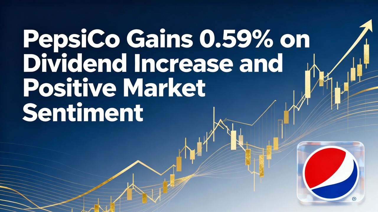 PepsiCo Gains 0.59% on Dividend Increase and Positive Market Sentiment