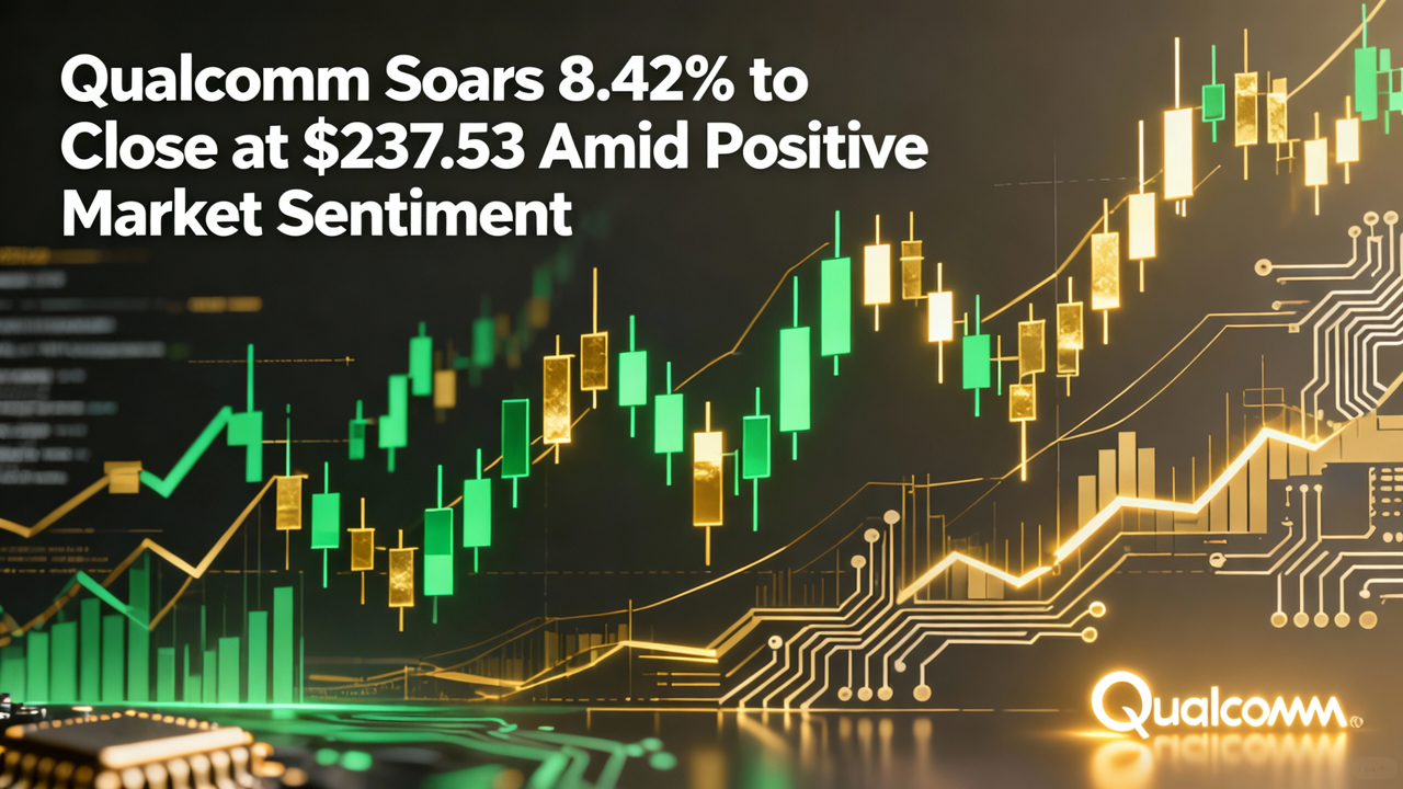 Qualcomm Soars 8.42% to Close at $237.53 Amid Positive Market Sentiment