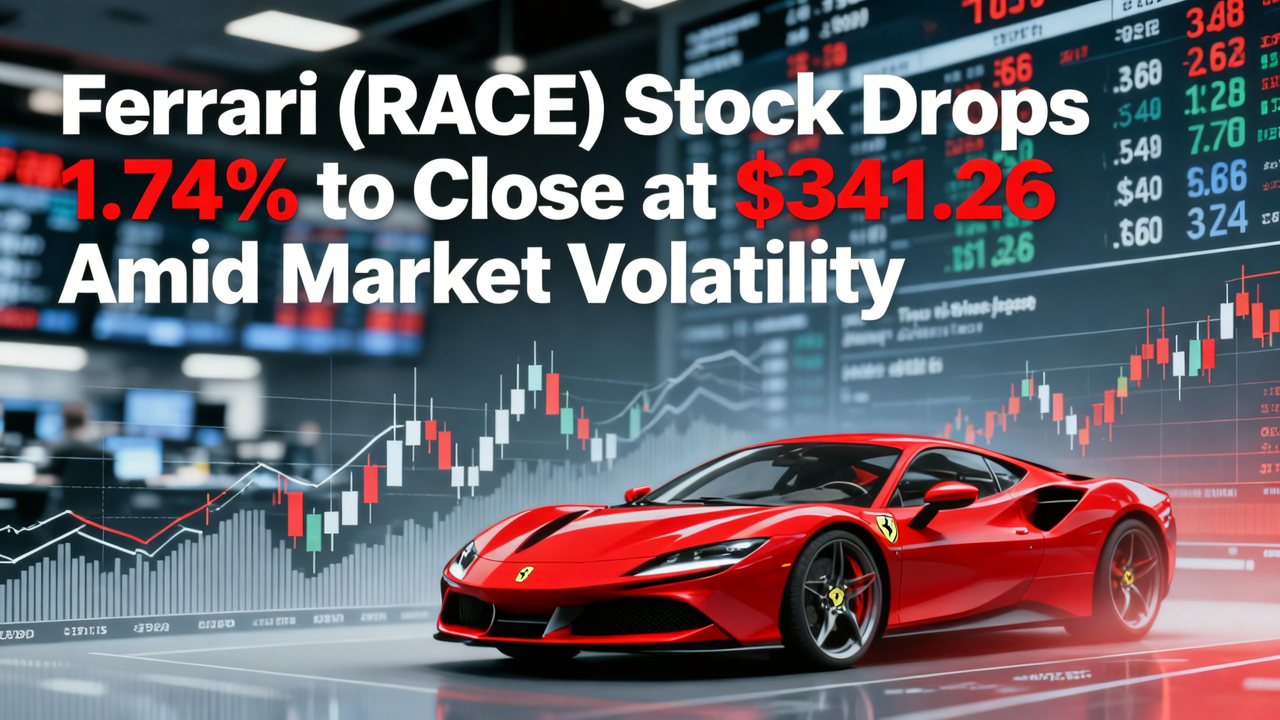 Ferrari (RACE) Stock Drops 1.74% to Close at $341.26 Amid Market Volatility