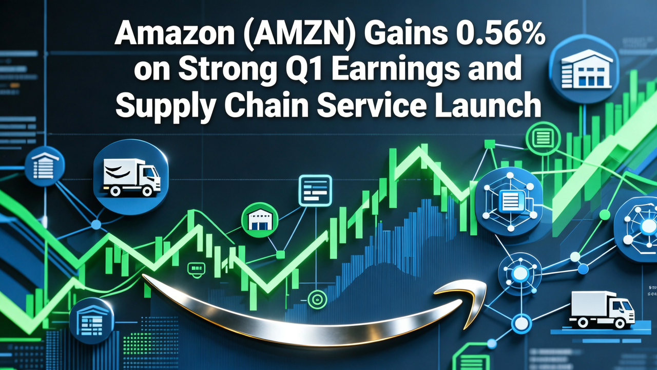 Amazon (AMZN) Gains 0.56% on Strong Q1 Earnings and Supply Chain Service Launch