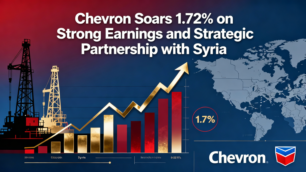 Chevron Soars 1.72% on Strong Earnings and Strategic Partnership with Syria