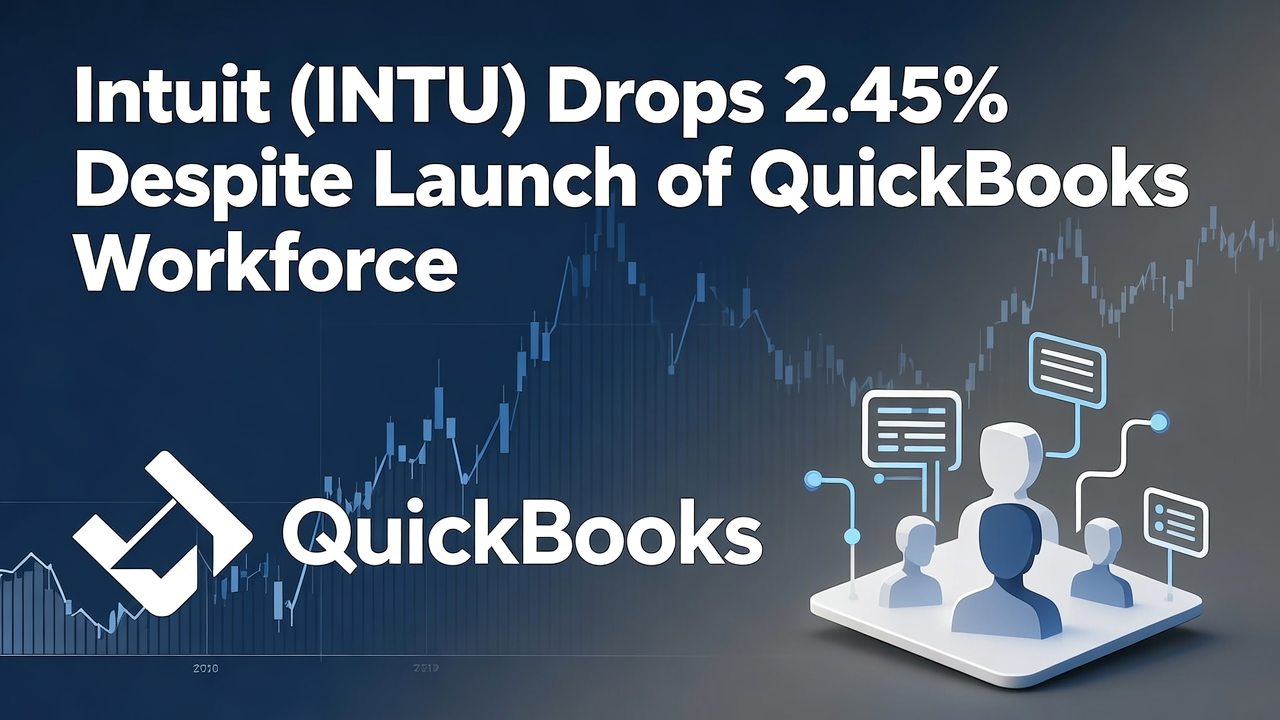 Intuit (INTU) Drops 2.45% Despite Launch of QuickBooks Workforce