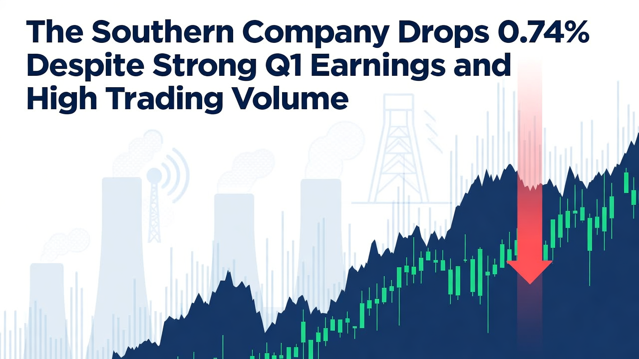The Southern Company Drops 0.74% Despite Strong Q1 Earnings and High Trading Volume
