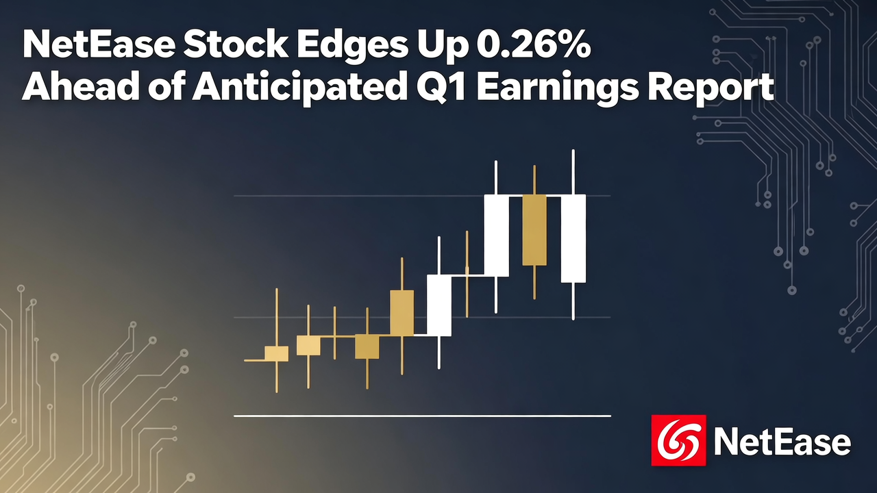 NetEase Stock Edges Up 0.26% Ahead of Anticipated Q1 Earnings Report