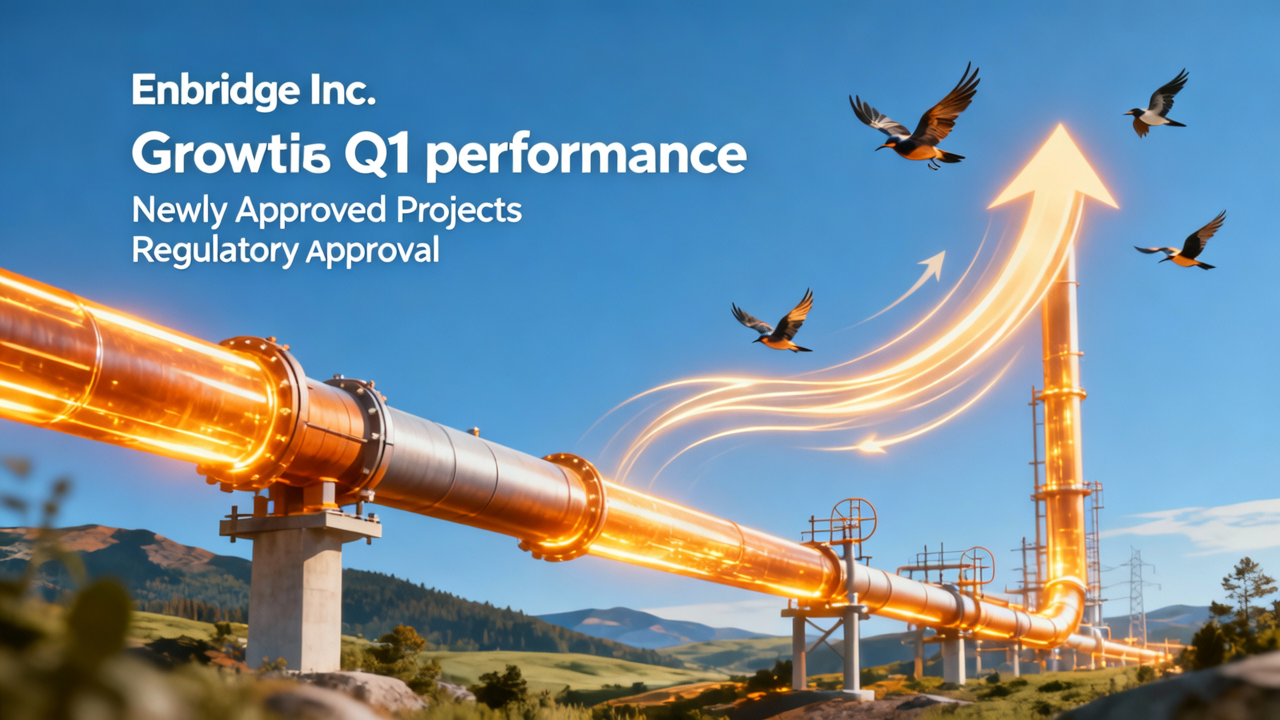 Enbridge Inc. Gains 0.75% on Strong Q1 Results and New Project Approvals