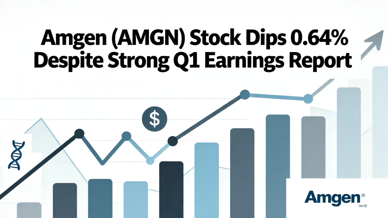 Amgen (AMGN) Stock Dips 0.64% Despite Strong Q1 Earnings Report