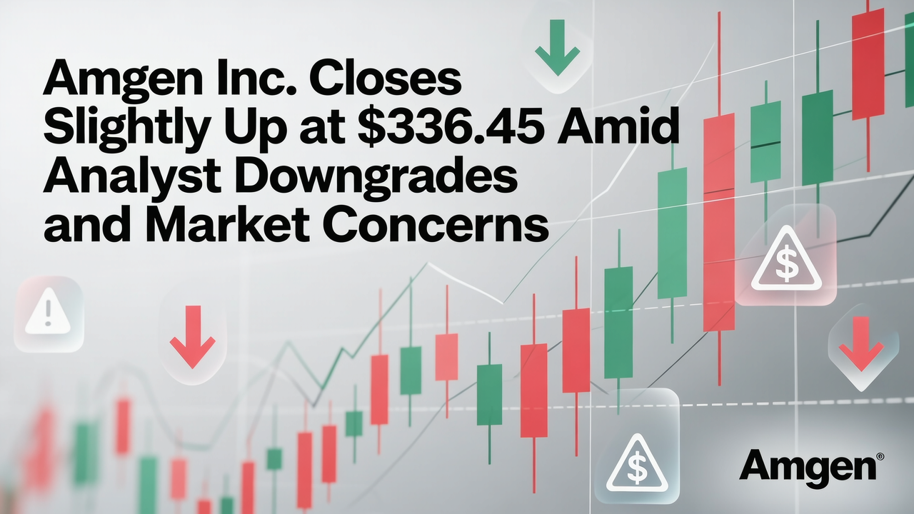 Amgen Inc. Closes Slightly Up at $336.45 Amid Analyst Downgrades and Market Concerns
