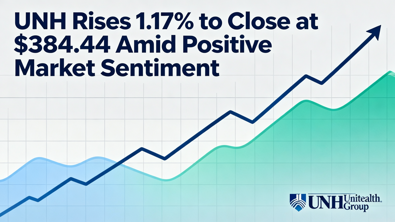 UNH Rises 1.17% to Close at $384.44 Amid Positive Market Sentiment