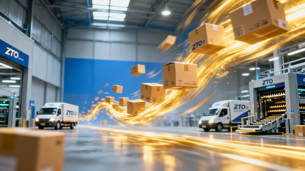 ZTO Express Stock Climbs 1.05% with Strong Parcel Volume Growth and Positive AGM Outcomes