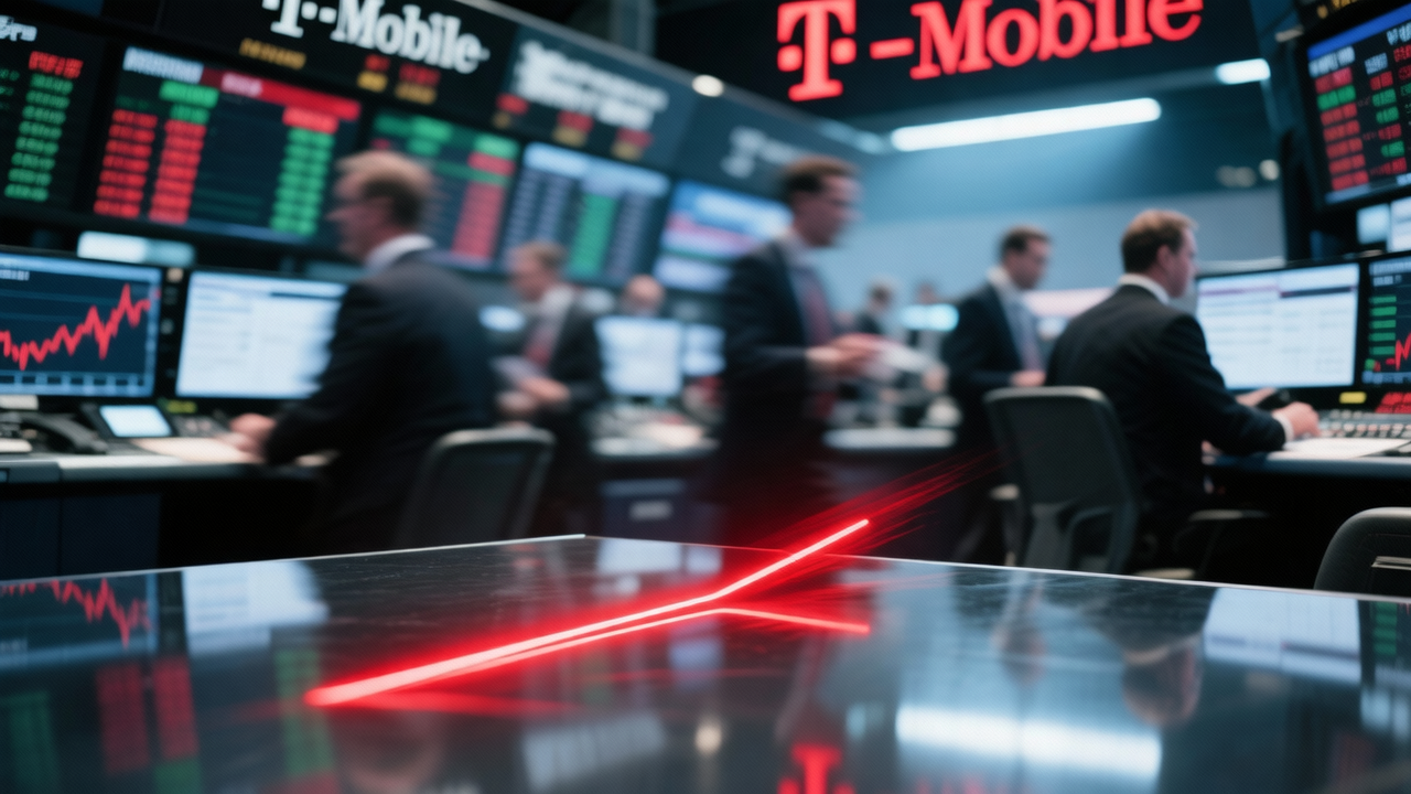T-Mobile Stock Drops 1.65% to $181.31 Amid Broader Market Volatility