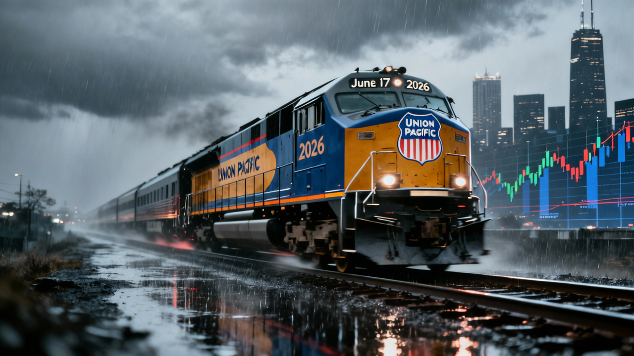 Union Pacific (UNP) Drops 3.51% Amid Broader Market Decline on June 17, 2026