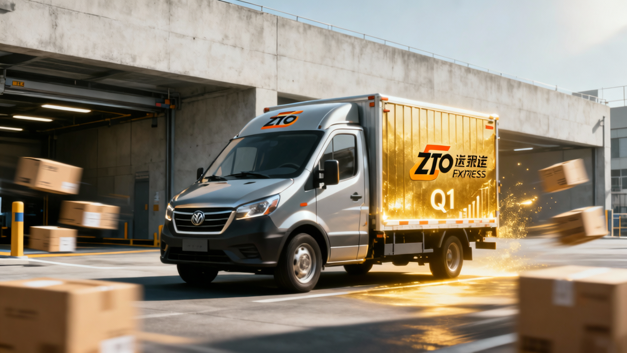ZTO Express Drops 1.59% Despite Strong Q1 Revenue Growth of 22%