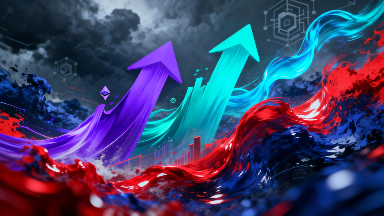 Ethereum Surges 5.03% Amid Market Turmoil, Solana and Sui Also See Gains