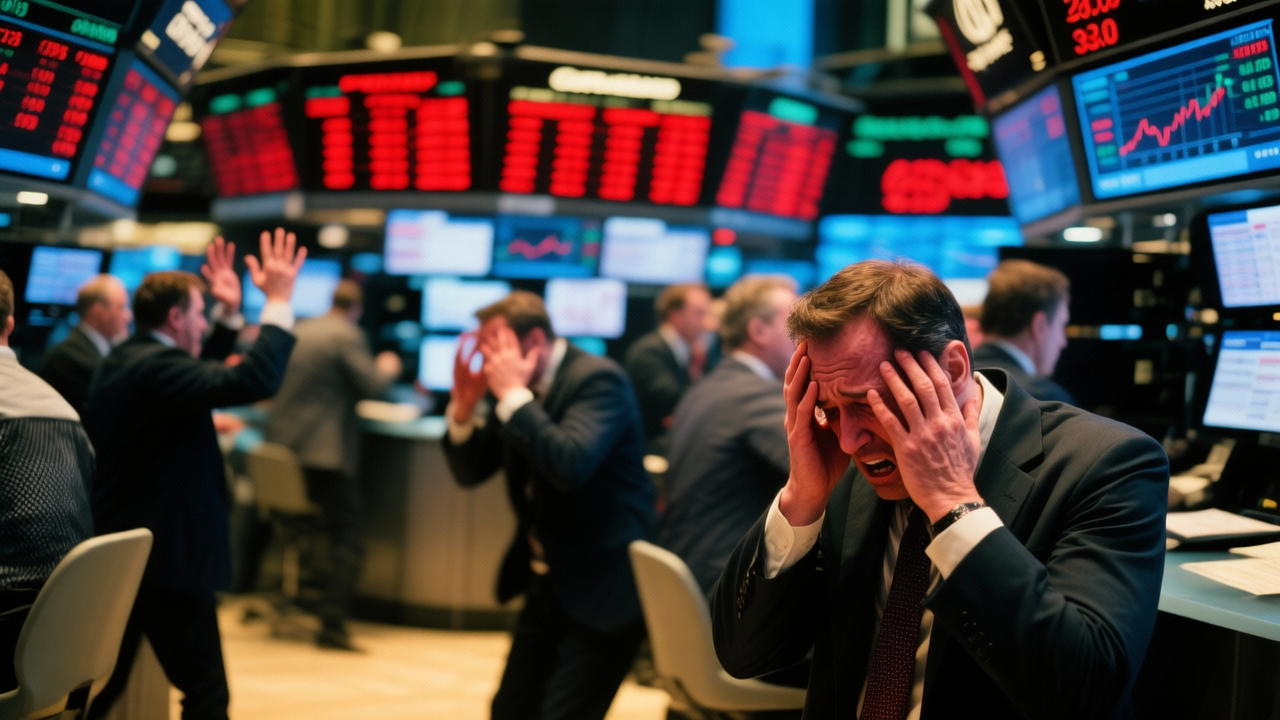 Dow Plummets Over 900 Points Amid Chip Sell-Off and Trump’s Iran Threats