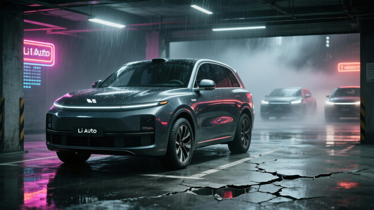 Li Auto Shares Plunge 2.89% Amidst Declining Vehicle Margins and Competitive Pressures