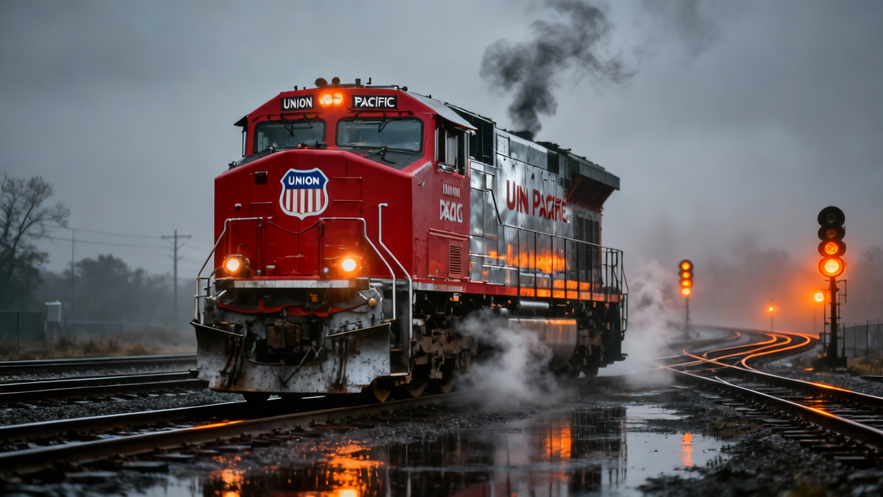Union Pacific Stock Dips 0.45% Amid Ongoing Merger Scrutiny with Norfolk Southern