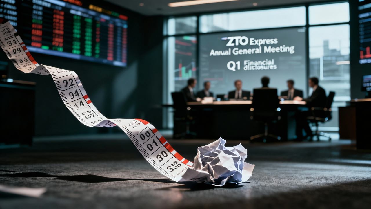 ZTO Express Stock Drops 1.12% Amid AGM Outcomes and Q1 Financial Results