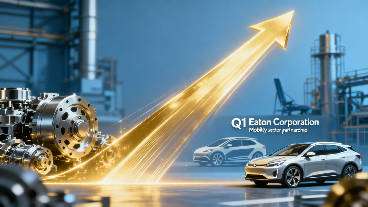Eaton Corp Closes Slightly Up at $407.71 Amid Strong Q1 Earnings and Strategic Mobility Deal