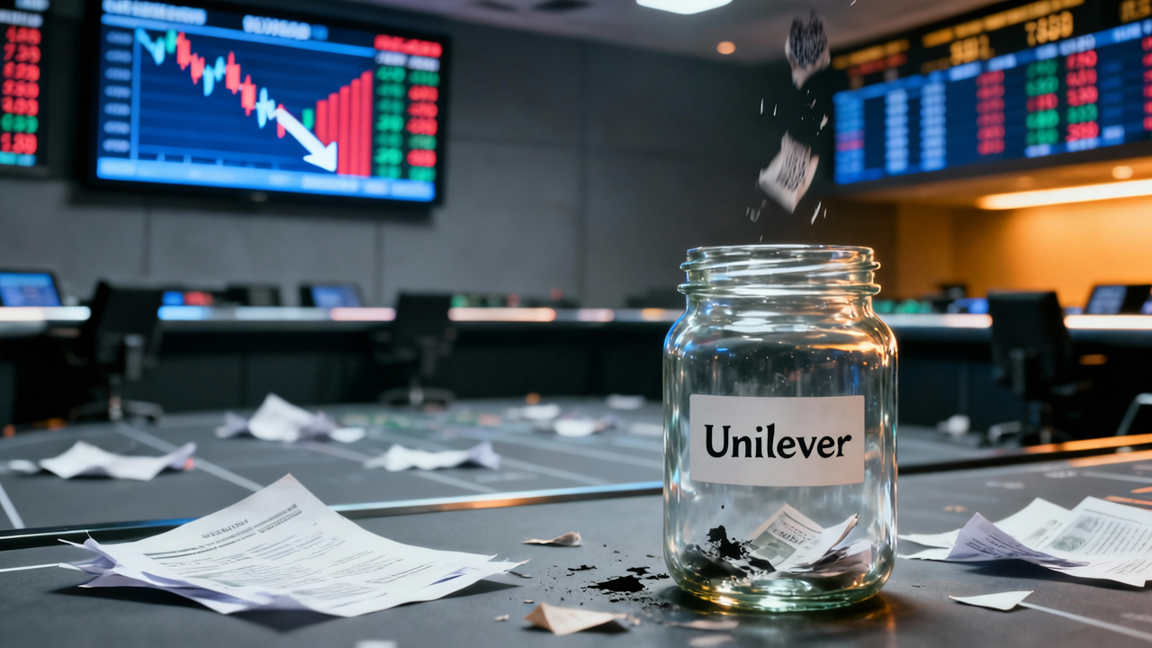 Unilever PLC Shares Drop 0.39% Amid Lowered EPS Estimates and Market Share Concerns