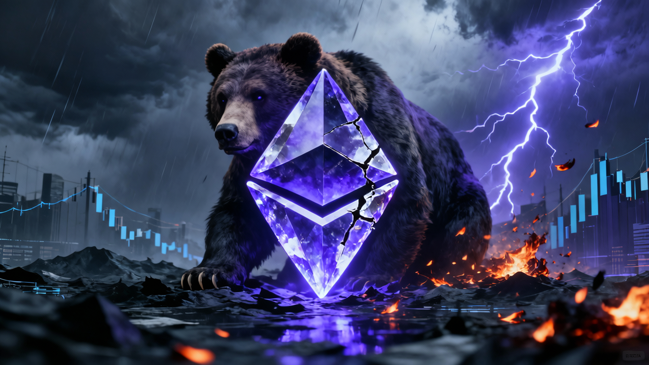 Ethereum Dips 1.61% to Close at $1,557.56 Amid Bearish Signals and High Liquidations