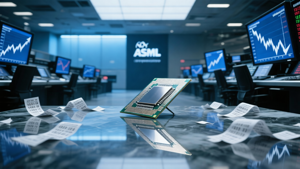 ASML Shares Plunge 6.59% to $1,641.74 Amid Broader Market Decline