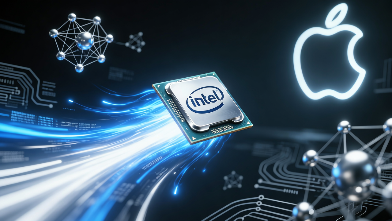Intel (INTC) Soars 10.64% on Strategic Partnership with Apple and AI Chip Deal