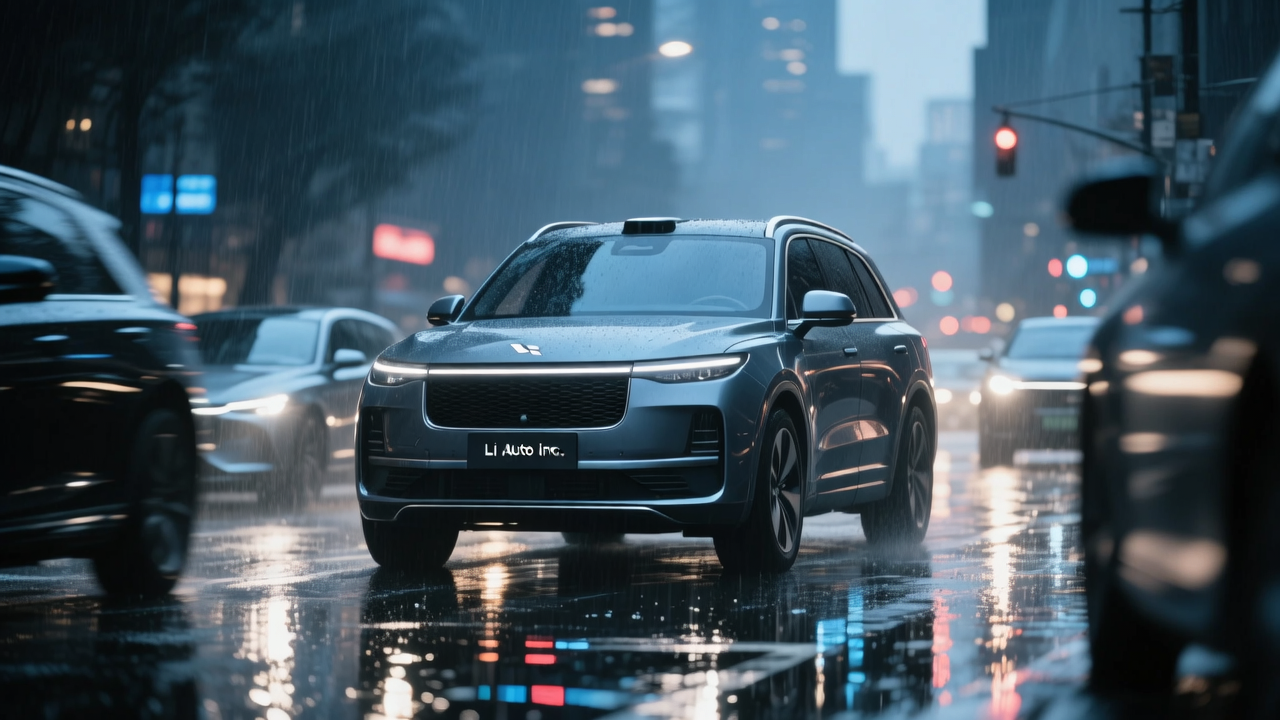 Li Auto Inc. Falls 2.95% to Close at $12.82 Amidst Competitive Pressures
