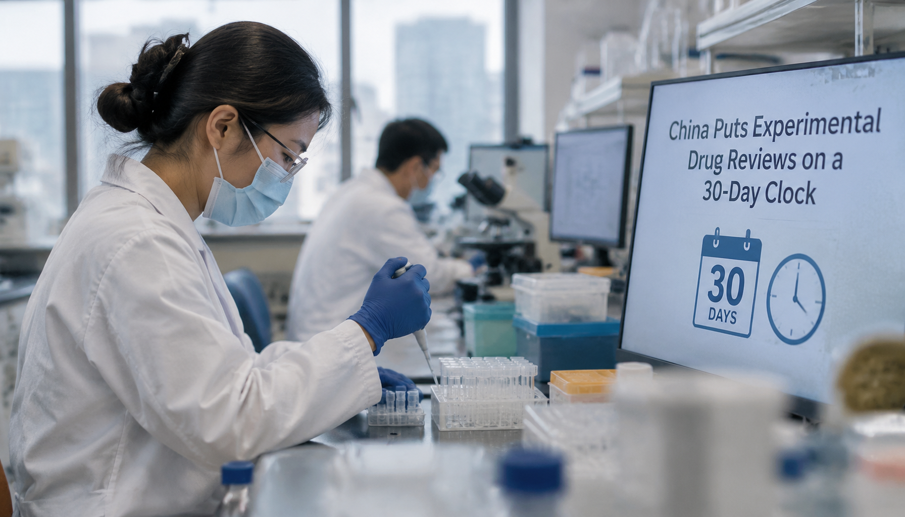 China Puts Experimental Drug Reviews on a 30-Day Clock